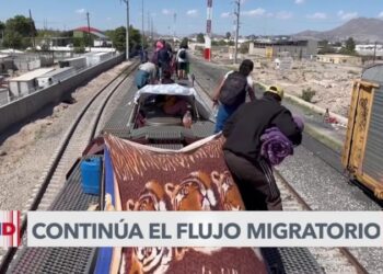 Migrantes siguen llegando a la frontera EEUU-México a pesar de inclemencias del clima