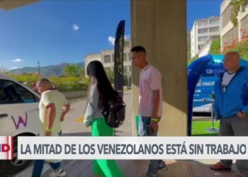 La mitad de la población activa en Venezuela está desempleada