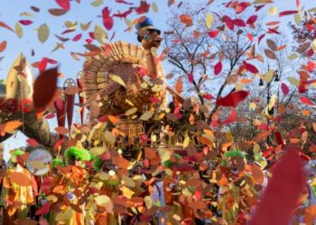 Miles de personas disfrutaron del desfile de Acción de Gracias en Nueva York