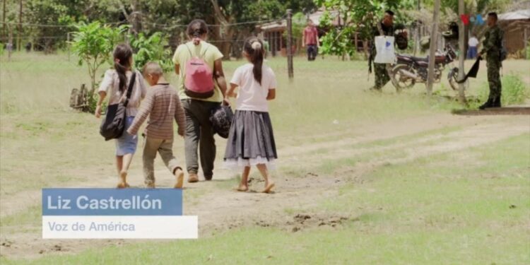 Niños reclutas en Colombia