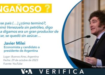¿Venezuela se quedó sin petróleo y Cuba sin azúcar como señala candidato argentino?