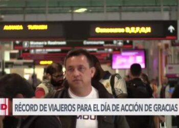 Millones de viajeros se desplazarán en EEUU por Acción de Gracias con posibles retrasos