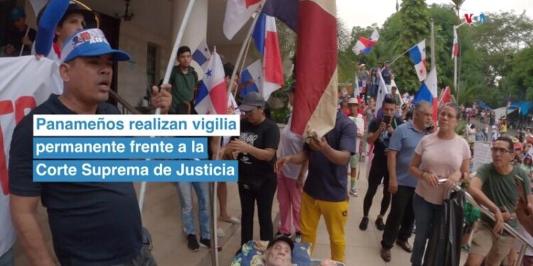 Panameños siguen exigiendo «No» a contrato de ley minera