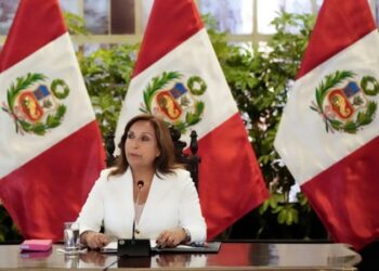 La presidenta de Perú, Dina Boluarte, hace un balance positivo de su gestión