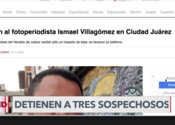 Asesinan a balazos a fotoperiodista en el norte de México