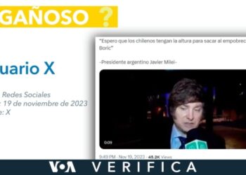 Video de Milei donde llama «empobrecedor» a Boric es de antes de ganar las elecciones de Argentina