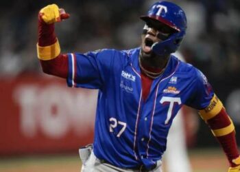 Ronald Acuña Jr. pegó su segundo TABLAZO de la temporada contra los Bravos (Video)