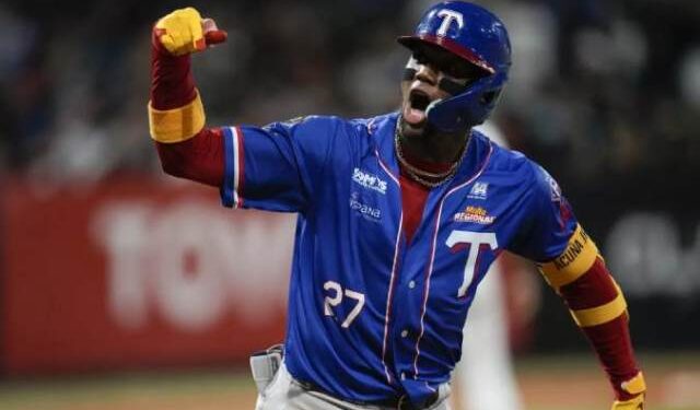 Ronald Acuña Jr. pegó su segundo TABLAZO de la temporada contra los Bravos (Video)