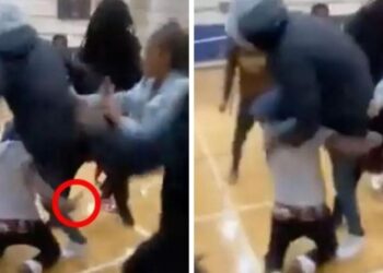 Captaron en cámara como un adolescente mató a su compañero en una secundaria de Carolina del Norte