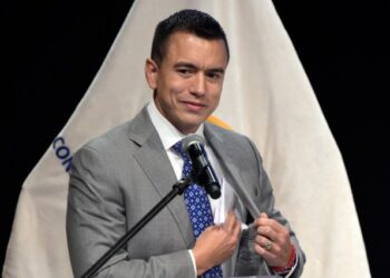 El empresario Daniel Noboa se posee como el presidente más joven de Ecuador este #23Nov