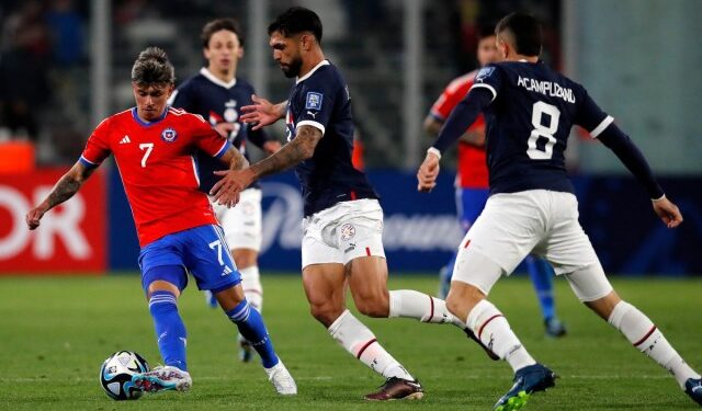 Chile no pudo con el muro de Paraguay y se aleja del sueño mundialista