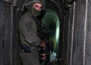 En FOTOS: ejército israelí llevó a la prensa a ver los túneles de Hamás bajo el hospital Al Shifa