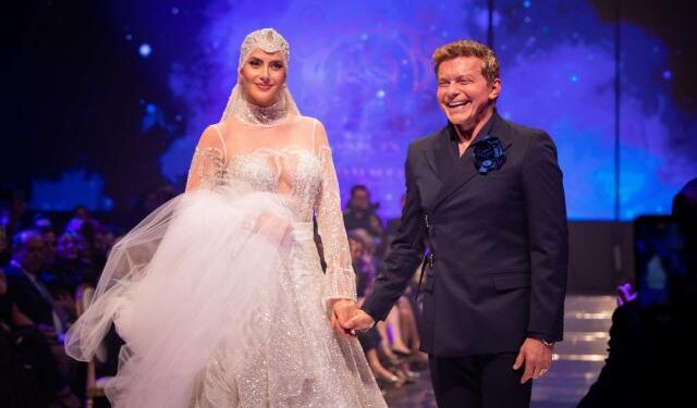 Giovanni Scutaro baña en azules a la pasarela venezolana con su colección “Bajo el signo de Piscis”