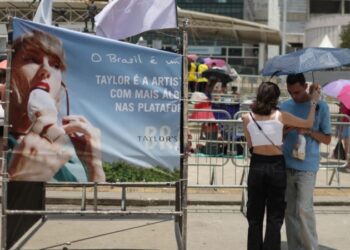 Una fan de Taylor Swift muere durante su concierto en Rio de Janeiro