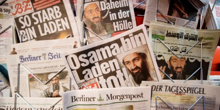 ¿Qué sucedió con la carta de Osama bin Laden en las redes sociales?