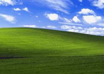 Así se ve 27 años después el paisaje de EEUU que fue fondo de pantalla de Windows