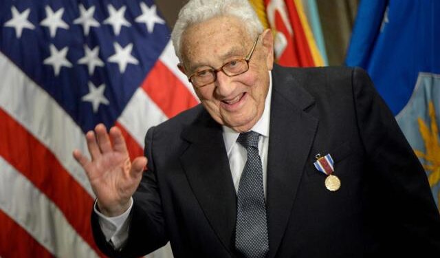 Así fue la última entrevista que concedió Henry Kissinger
