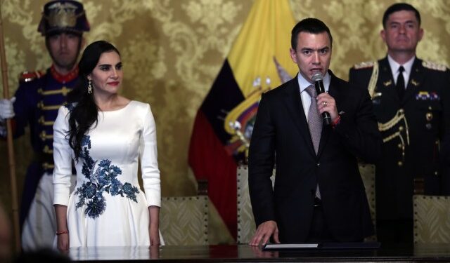 Daniel Noboa nombró su primer gabinete: cuatro carteras siguen pendientes para su designación 
