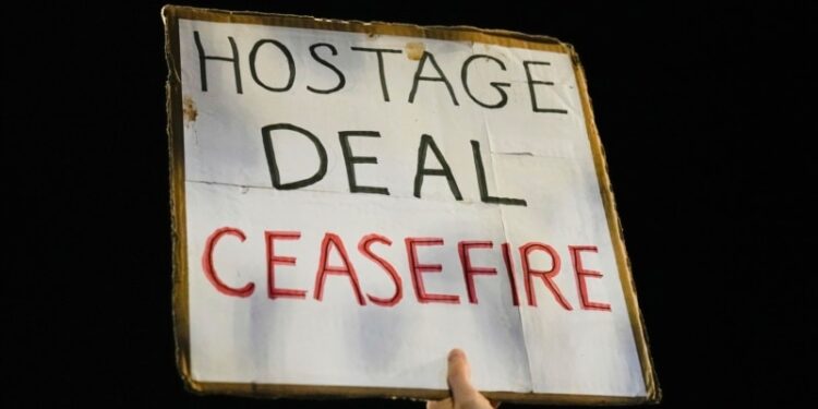 Israel aprueba cese al fuego para que Hamás libere rehenes en Gaza