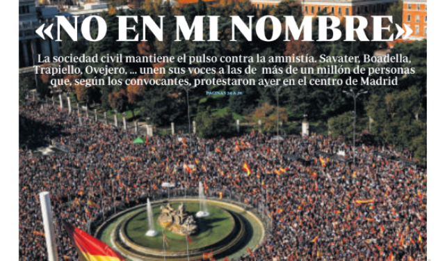 Portadas de la prensa internacional de este domingo 19 de noviembre de 2023