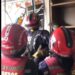 Bomberos rescataron a guacamaya atrapada en un aire acondicionado en Caracas (Video)