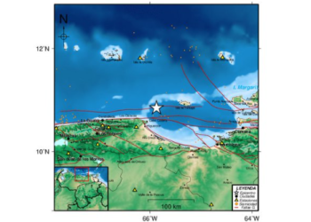 Funvisis confirmó sismo de magnitud 3.9 en Cabo Codera, Miranda este #27Nov: se sintió en Caracas