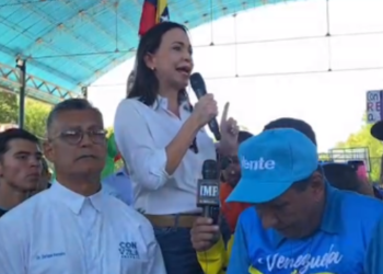 “Voy a enfrentar y vamos a derrotar a Maduro”: María Corina se las cantó al régimen desde Lara