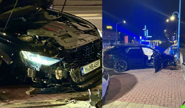 En VIDEO: Mario Balotelli volvió leña su carro de lujo y se negó al control de alcoholemia