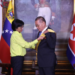 Delcy Eloína condecoró a diplomático del régimen norcoreano tras nueve años de misión en Venezuela