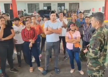 VIDEO del descarado chantaje de la Fanb: si no le das gracias a Nicolás Maduro, no hay gasolina