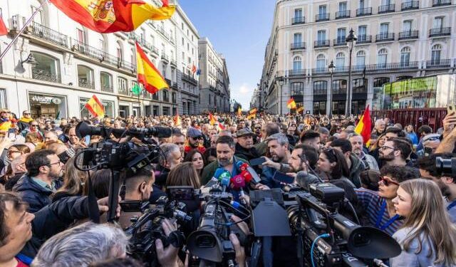 PP y Vox coinciden este #18Nov en Madrid en una nueva protesta contra la amnistía