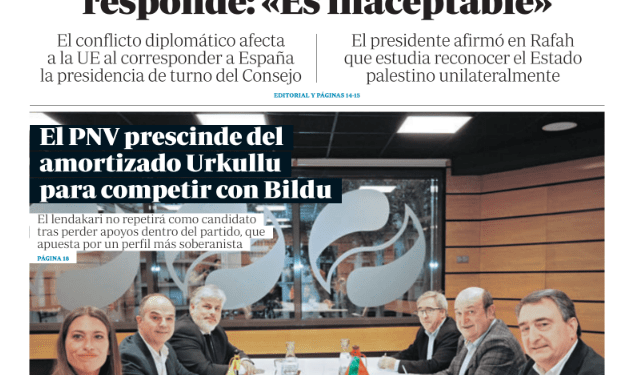 Portadas de la prensa internacional de este sábado 25 de noviembre de 2023