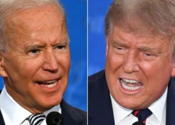 Una nueva encuesta le da a Trump una ligera ventaja sobre Biden