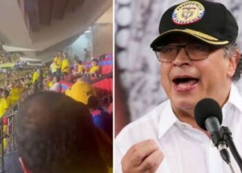 Hija de Gustavo Petro abandonó el estadio en Barranquilla durante los cánticos contra su padre