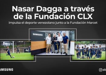 Nasar Dagga a través de la Fundación CLX impulsa el deporte venezolano junto a la Fundación Marcet 