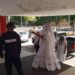 “La Llorona” prostestó frente a Corpoelec en Táchira porque el servicio va “de espanto” (FOTOS)