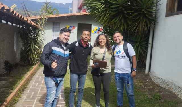 Jóvenes merideños exigen al CNE apertura de puntos de inscripción y actualización del Registro Electoral