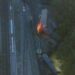 El descarrilamiento de un tren desató un voraz incendio en Atlanta (VIDEO)