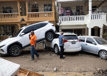 Varios muertos y miles de desplazados por las torrenciales lluvias en la República Dominicana (Imágenes)