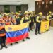 Bomberos de Venezuela llegaron a Bolivia para combatir los incendios forestales (Imágenes)
