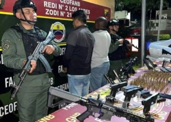 El mega arsenal de guerra que le incautaron al Tren de Aragua en Táchira