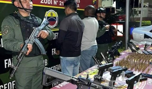 El mega arsenal de guerra que le incautaron al Tren de Aragua en Táchira