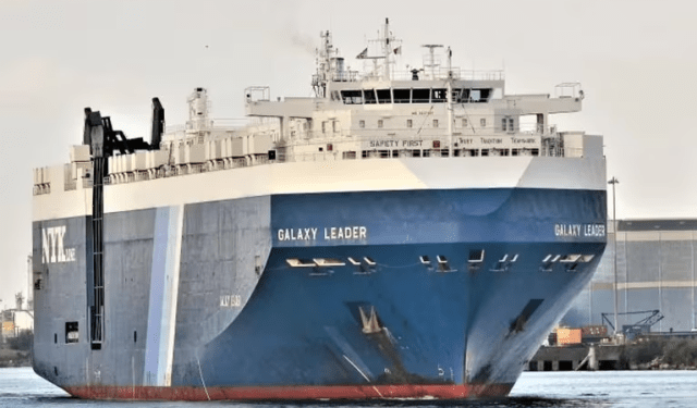 Los hutíes de Yemen, otra milicia financiada por Irán, secuestraron un buque israelí en el mar Rojo