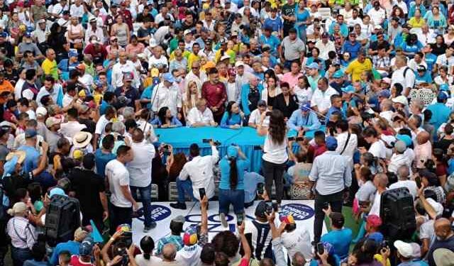 María Corina Machado: La inútil inhabilitación la resolvió la gente el #22Oct