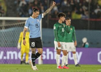 Uruguay goleó a Bolivia durante el regreso de Luis Suárez