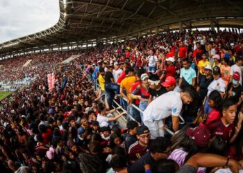 FVF repudió altercados entre fanáticos en el estadio Monumental de Maturín