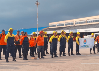 Al menos 40 bomberos venezolanos fueron enviados a Bolivia para combatir los incendios