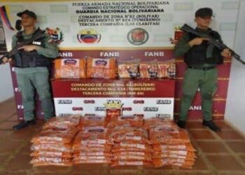 La enorme incautación de salchichas que hizo la GNB en Bolívar