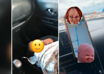 Viral: Madre montó a su bebé solo en un taxi porque no quería ver a su expareja (VIDEO)