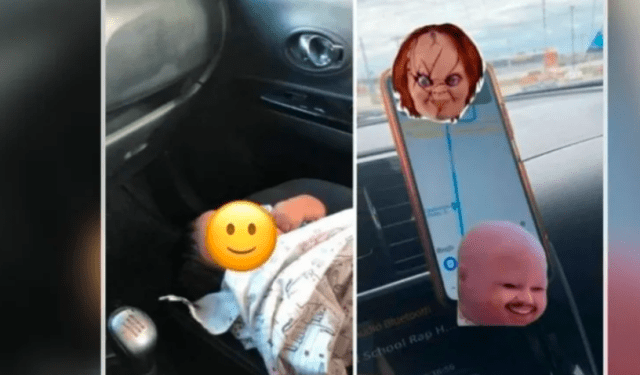 Viral: Madre montó a su bebé solo en un taxi porque no quería ver a su expareja (VIDEO)